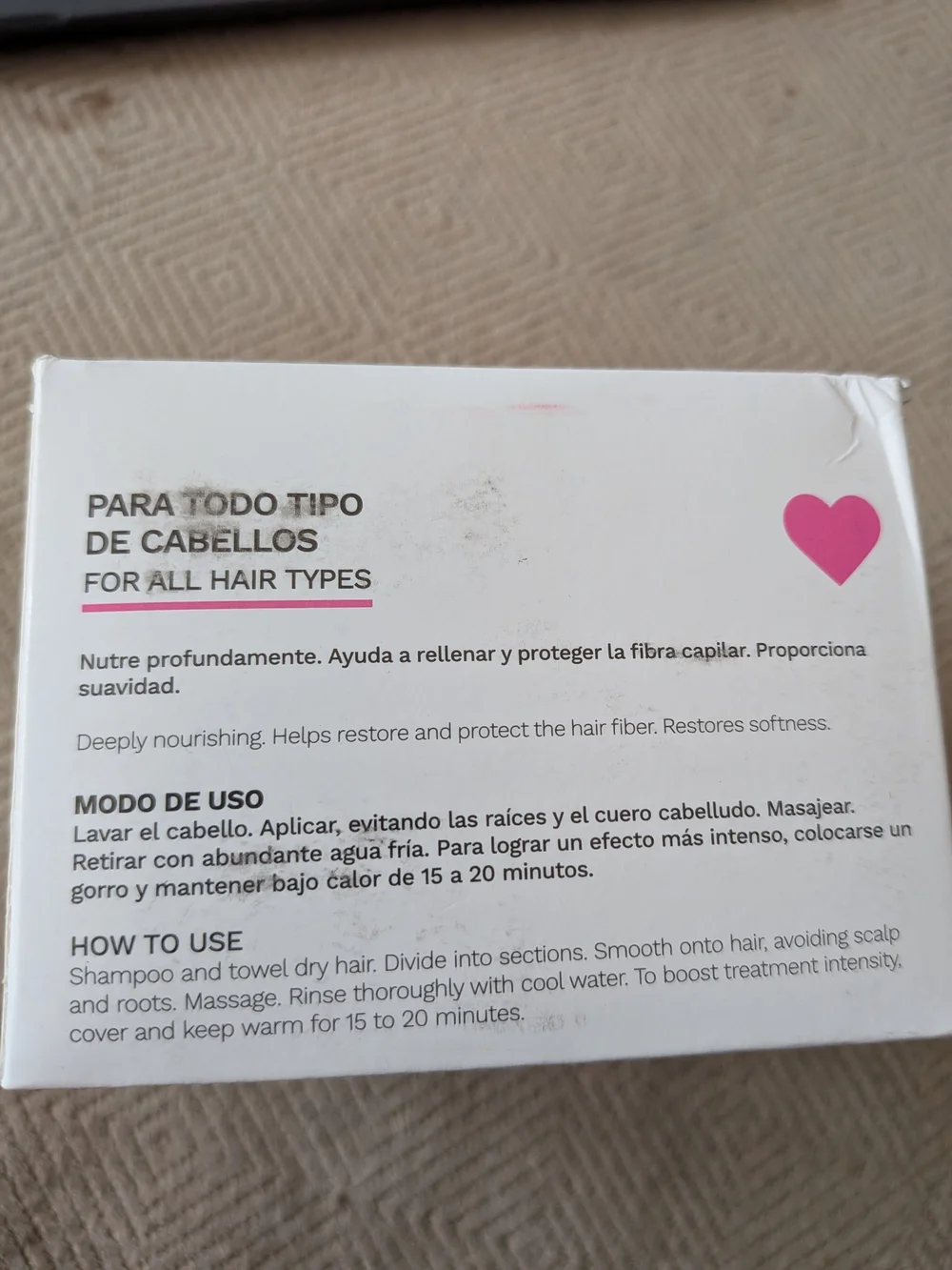 Ginger Milk Be Generous Nourishing Hair Mask
